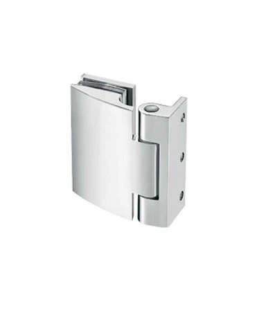 90 Darjah Tanpa Bingkai Dinding Ke Kaca Shower Clamp Engsel Pancuran Pintu Bilik Mandi